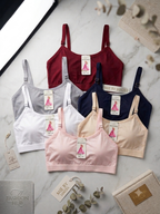 Premium Camisole Bralette – Seamless Everyday Comfort (Pack of 4)