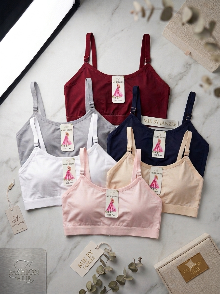 Premium Camisole Bralette – Seamless Everyday Comfort (Pack of 4)