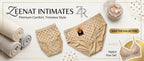Premium Polka Dot Cotton Panties Set - Pack of 4